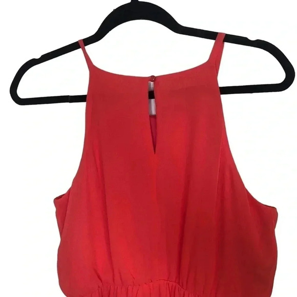 BCX Ruffled Chiffon Blouson Dress Size Large - Picture 8 of 11